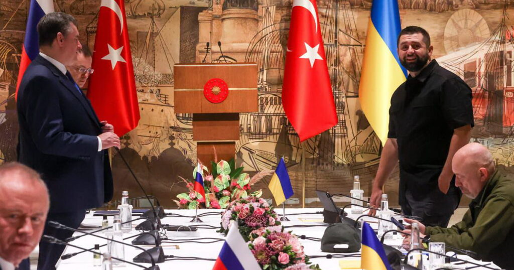 Украинско-российская встреча в Стамбуле