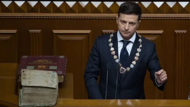 Владимир Зеленский принял президентскую присягу 20 мая 2019 года