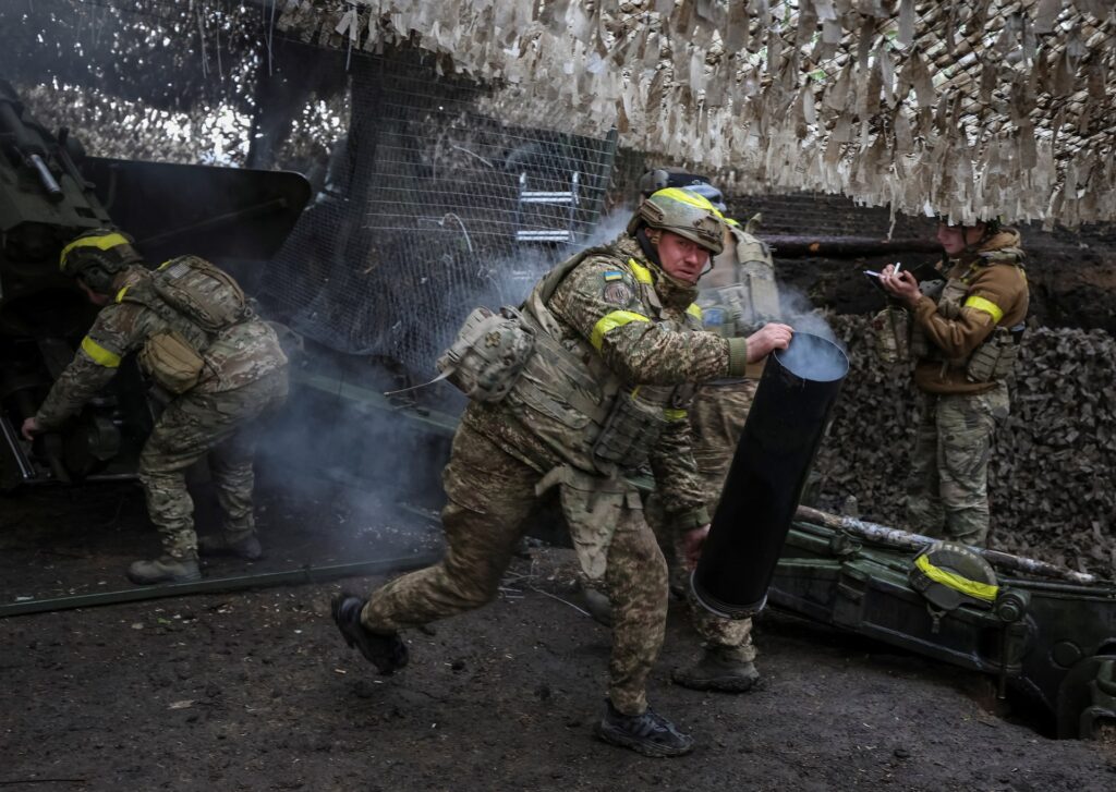 Военнослужащие 141-й отдельной механизированной бригады Вооруженных сил Украины