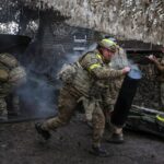 Военнослужащие 141-й отдельной механизированной бригады Вооруженных сил Украины